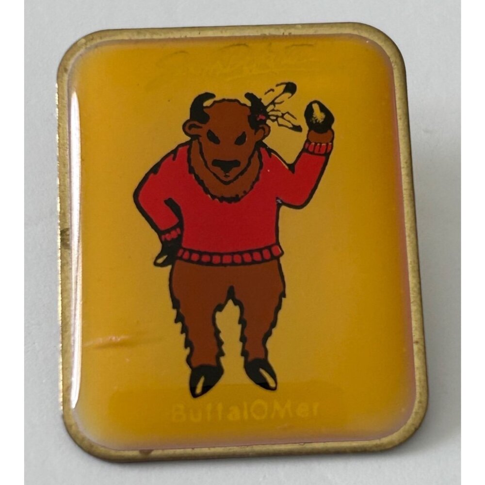 Vintage Odyssey of the Mind South Dakota Buffalo Lapel Pin